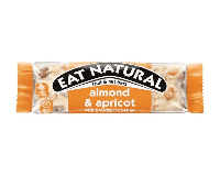 Eat Natural amandel & abrikoos met yoghurt laagje (12x 40gr) - thumbnail