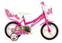 Dino Happy 12 Inch 21 cm Meisjes Doortrapper Roze - thumbnail