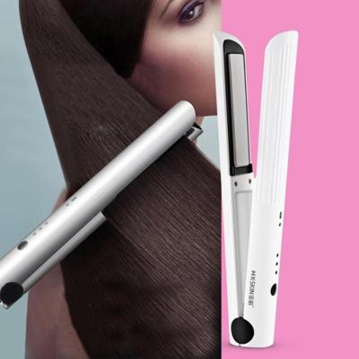 K-huid draagbare oplaadbare stijltang krultang draadloze instelbare temperatuur snel warmte keramische Iron styling tool