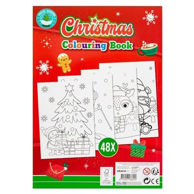 Grafix Kerst kleurboek A4