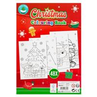 Grafix Kleurboek kerst a4, 48 vellen - thumbnail