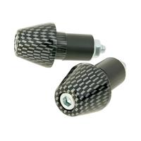 Vicma Handlebar plugs 17.5 mm carbon, 656cf - thumbnail
