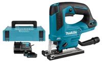 Makita accu decoupeerzaag - JV103DSAJ - 10,8V - 2x2.0 Ah accu en lader - in Mbox - thumbnail