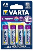 Batterijen Varta Ultra Lithium (4 Onderdelen) - thumbnail