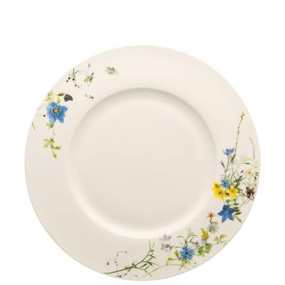 ROSENTHAL - Brillance Fleurs des Alpes - Dinerbord 28cm met rand ROSENTHAL - Brillance Fleurs des Alpes - Dinerbord 28cm met rand