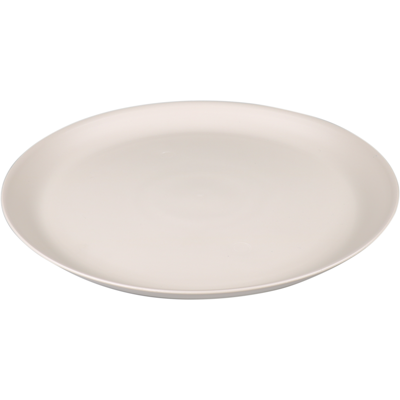 Goldplast Bord | Mineral | reusable | onbreekbaar | rond | 1-vaks | pP | Ø27.5cm | taupe | 54 stuks