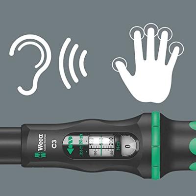 Wera Click-Torque C 3 draaimomentsleutel met omschakelratel, 1/2 duim, 40 - 200 Nm - 1 stuk(s) - 05075622001 - thumbnail