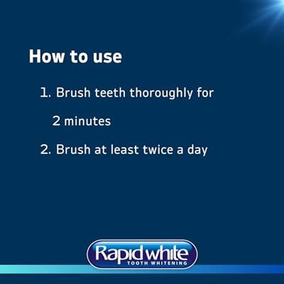 Rapid White Daily Toothpaste