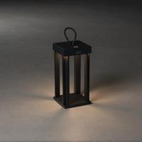 Konstsmide Cannes schwarz 7819-750 LED-lantaarn LED LED 2.2 W Zwart - thumbnail