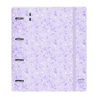Ringmap Safta Light purple flowers Paars 27 X 32 X 4 cm - thumbnail