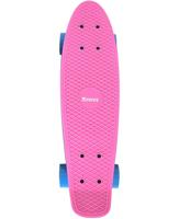 Skateboard old school retro pink - thumbnail