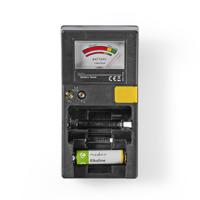 Nedis Batterijtester AAA/AA/C/D/9V/knoopbatterij - thumbnail