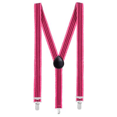 Bretels Ruches neon roze