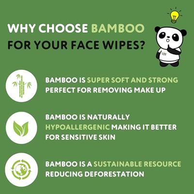 The Cheeky Panda Bamboo Cleansing Facial Wipes