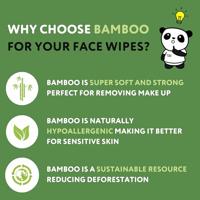 The Cheeky Panda Bamboo Cleansing Facial Wipes - thumbnail