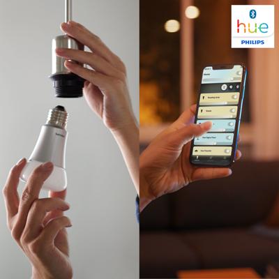PHILIPS HUE - LED Spot GU10 - White Ambiance - Bluetooth - Duo Pack