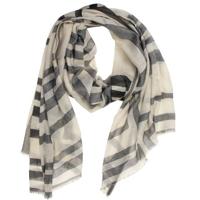 P-Modekontor Dames Sjaals in Katoen (Beige) - thumbnail