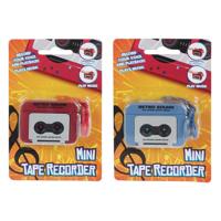 Sleutelhanger Cassetterecorder - 5,5cm - thumbnail