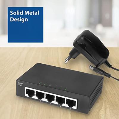 ACT AC4415 5-poorts Gbit switch - thumbnail