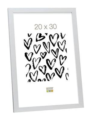 Deknudt S44CD1 20X30 Wissellijst Papierformaat: 20 x 30 cm Zilver