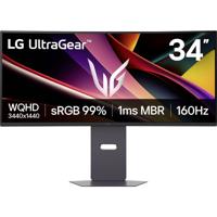 LG Ultragear™ 34G600A-B.AEU Gaming-monitor voor pc, 34 inch, VA-paneel, QHD-resolutie (3440 x 1440), 5 ms GTG 160 Hz, HDR 10, sRGB 99% (CIE1931), FreeSync Premium - thumbnail