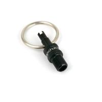 By,schulz Ventieladapter mini sv/dv -> av zwart - thumbnail