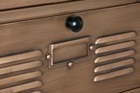 Ladekast Home ESPRIT Gouden Metaal Loft 40 x 34 x 139 cm - thumbnail