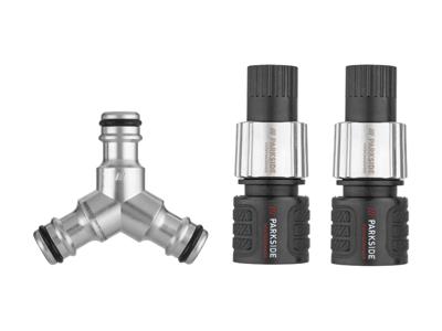 PARKSIDE PERFORMANCE Kraanaansluiting (Y-stuk met 3 slangaansluitingen)