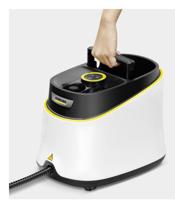 Kärcher SC 3 Deluxe 1 l 1900 W Zwart, Wit - thumbnail