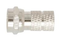 Valueline fc-001prof f-connector male metaal zilver - thumbnail