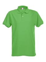 Clique 028240 Stretch Premium Polo - Appelgroen - S - thumbnail