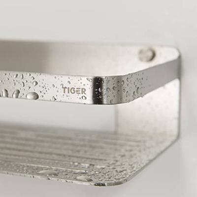 Tiger Caddy doucherek 24x10,6x7cm geborsteld RVS - thumbnail