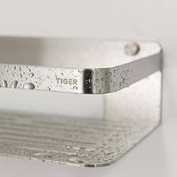 Flaconhouder Tiger Caddy RVS Geborsteld - thumbnail