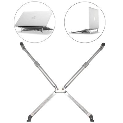 Universele aluminiumlegering Cooling Stand opvouwbaar hoogte Extender houder voor 12-17 inch PC iPad Notebook