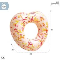 Intex Opblaasbare sprinkle heart donut - thumbnail