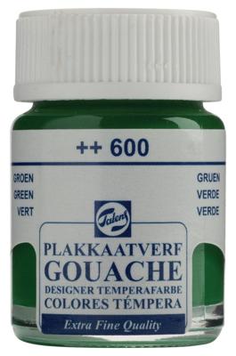 Talens plakkaatverf Extra Fijn flacon van 16 ml, groen Talens plakkaatverf Extra Fijn flacon van 16 ml, groen