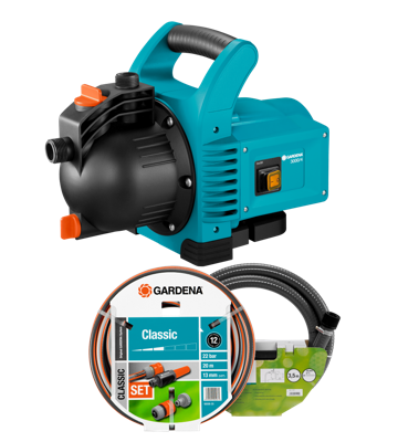 Gardena Classic besproeiingspomp 3000/4 set