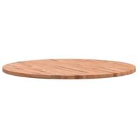 Tafelblad rond 90x2,5 cm massief beukenhout - thumbnail