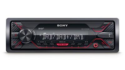 Sony DAB+ autoradio DSX-A310DAB met USB, FM/AM, AUX (rode verlichting), zonder DAB+ antenne