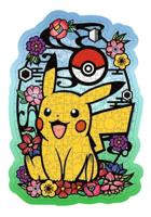 Ravensburger houten legpuzzel pokémon pikachu, 300st. - thumbnail