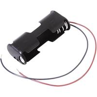MPD BC22AAW Batterijhouder Aantal cellen: 2 AA (penlite) Kabel (l x b x h) 57.7 x 25.4 x 15.9 mm - thumbnail