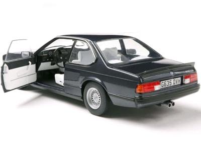Solido Auto BMW 635 CSI (E24) flitsers blauw Kant-en-klaar model Personenauto (model)