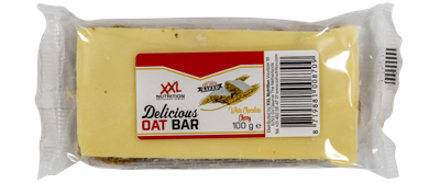 XXL Nutrition Delicious Oat Bar - Witte Chocolade/Kersen XXL Nutrition Delicious Oat Bar - Witte Chocolade/Kersen