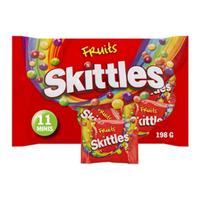 Skittles - Fruits Uitdeelzak - 12x 11x 18g - thumbnail