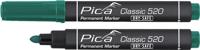 Pica Permanentmarker | groen | streepbreedte 1-4 mm | ronde punt | 10 stuks - 520/36 520/36 - thumbnail