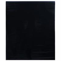 VidaXL Raamfolie statisch matzwart 45x500 cm pvc - thumbnail