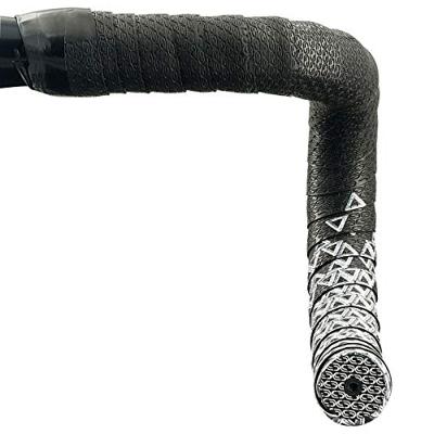 Deda stuurtape loop zwart - zilver Deda stuurtape loop zwart - zilver