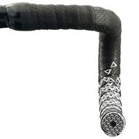 Deda stuurtape loop zwart zilver - thumbnail