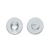 WC-sluiting 8mm messing verdekt ø50x8mm messing chroom mat - thumbnail