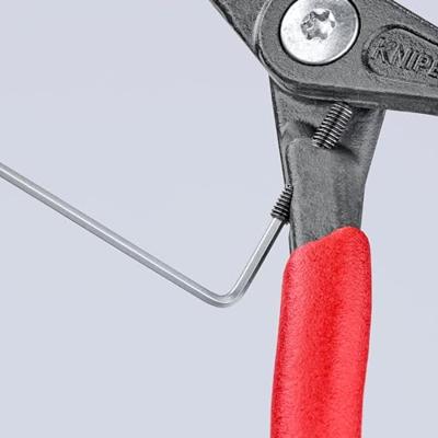 Knipex 48 41 J11 Precisie-borgveertang Geschikt voor borgringen Binnenringen 12-25 mm Puntvorm 90° haaks Knipex 48 41 J11 Precisie-borgveertang Geschikt voor borgringen Binnenringen 12-25 mm Puntvorm 90° haaks